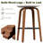 26'' High-back Swivel Bar Stool With Footrest Set Of 3-1579447789-1579447779