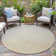 Machine Washable Indoor/Outdoor Xhevrie Gold Rug