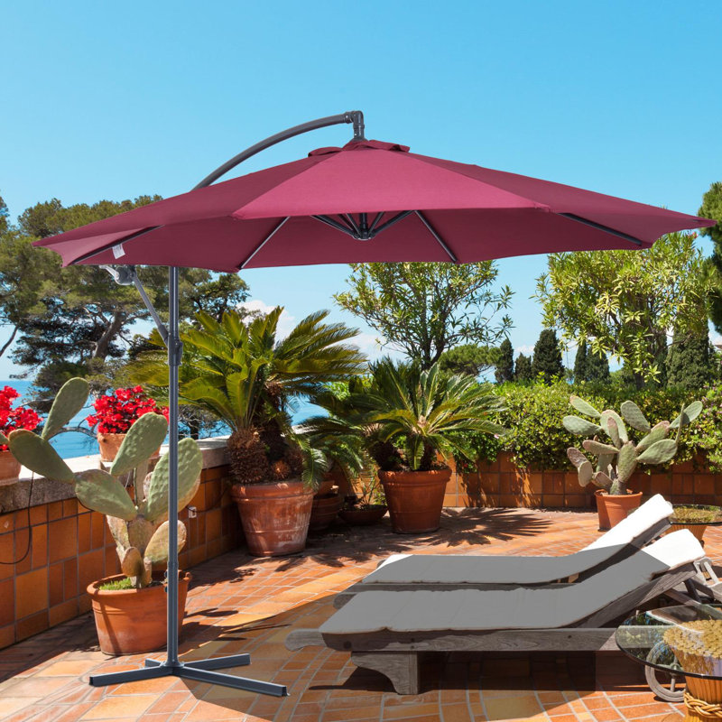 264cm Cantilever Parasol