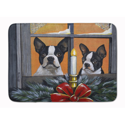 Tapis pour salle de bain Boston Christmas