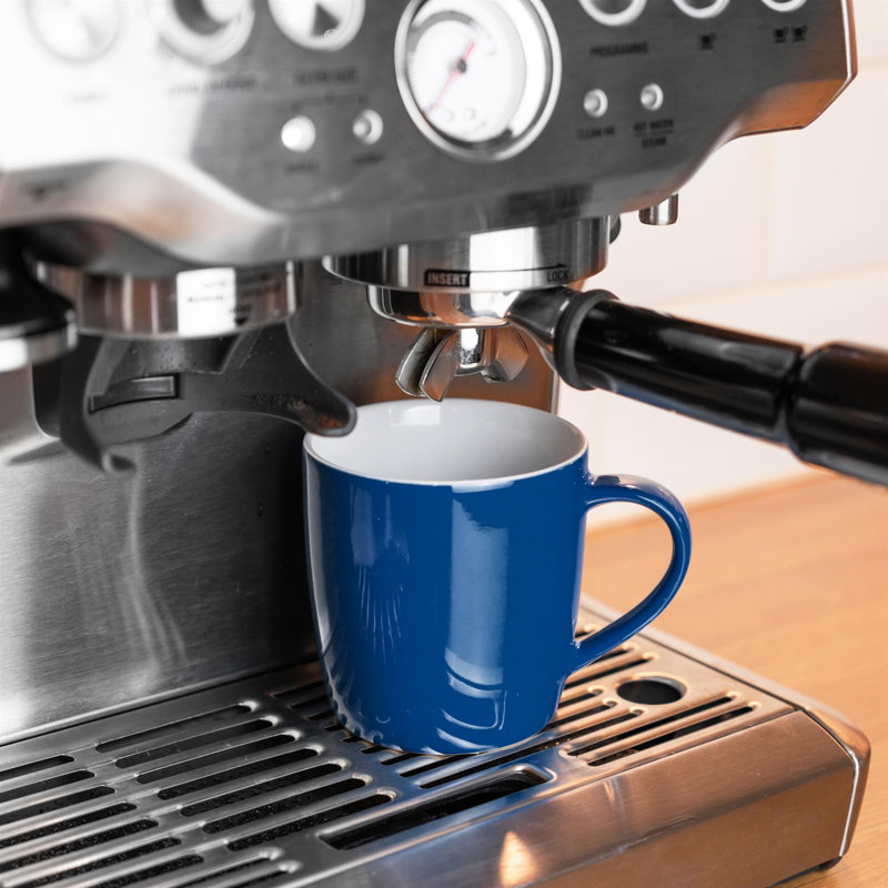 Argon Tableware - Coloured Coffee Mug - 350ml, Navy Blue