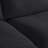 5-Piece Upholstered Modern Corduroy Fabric Sectional-1025855112