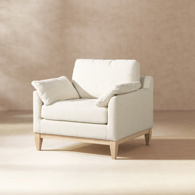 Pasadena 36" Wide Modern Farmhouse Accent Arm Chair