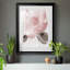Blush Bloom I - peinture sur toile encadrée-890136622-890136609