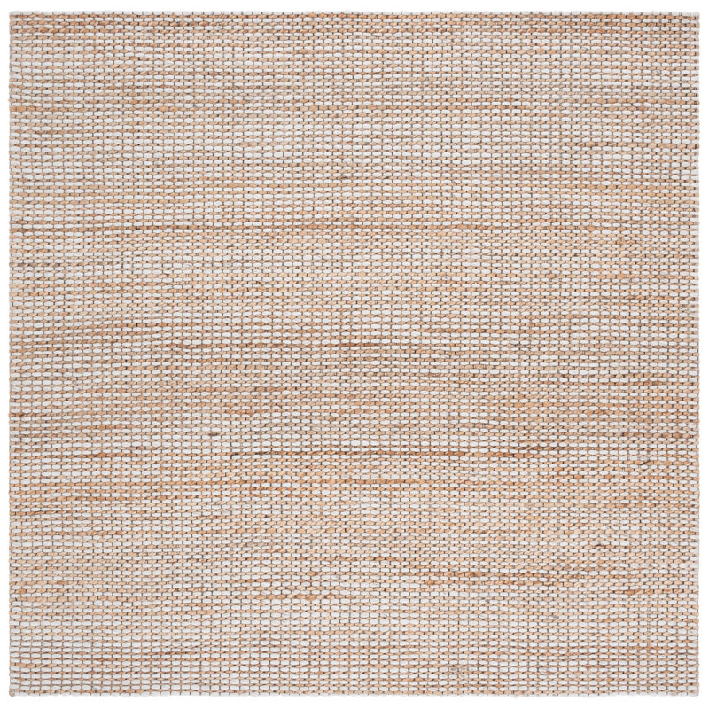 Natural Fiber 557 Jacquard Performance No Pattern Rug, Square 6'