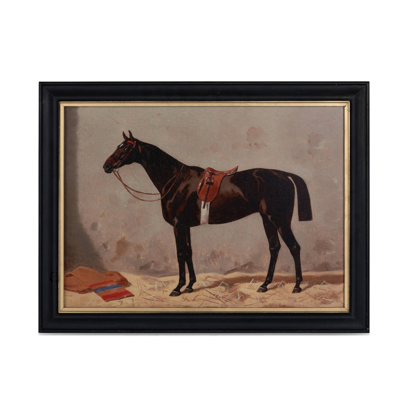 English Riding Horses Framed Print