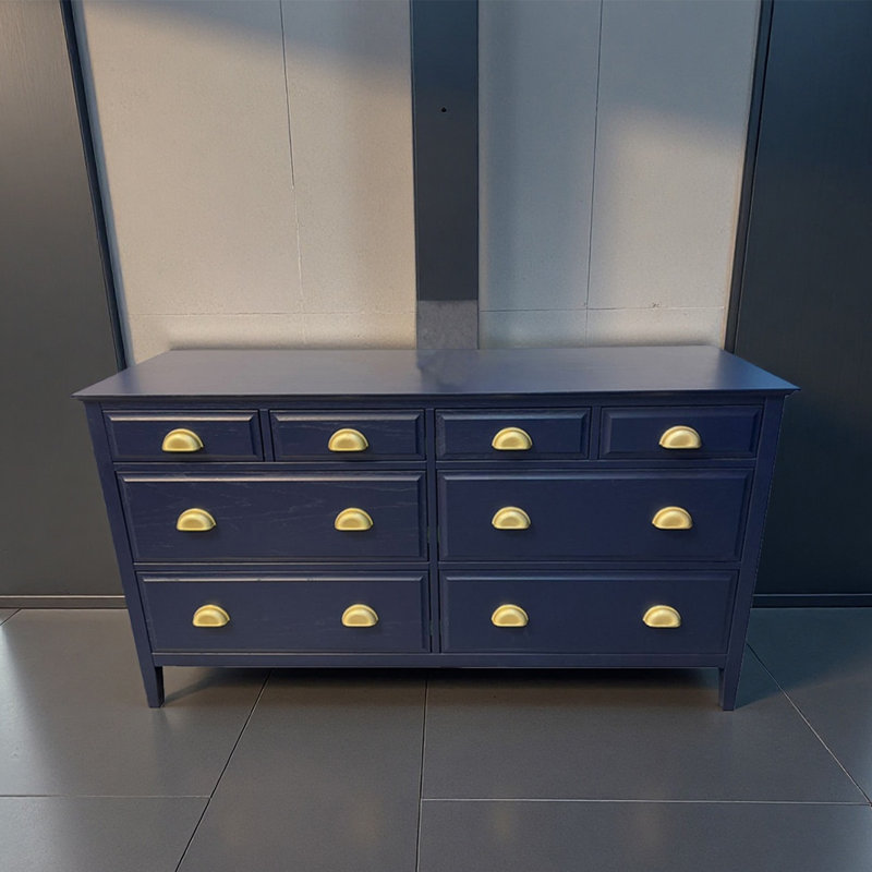 Buffet de luxe moderne à lumière simple, Bleu