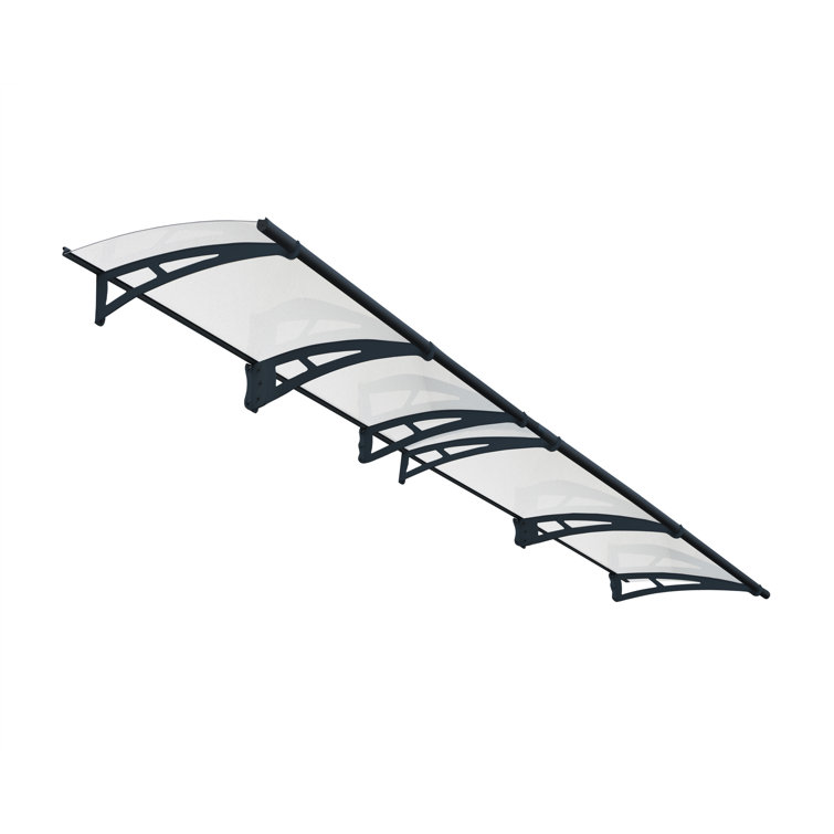 Palram - Canopia Aquila 14 ft. W x 3' 1/4" D Convex Door Awning