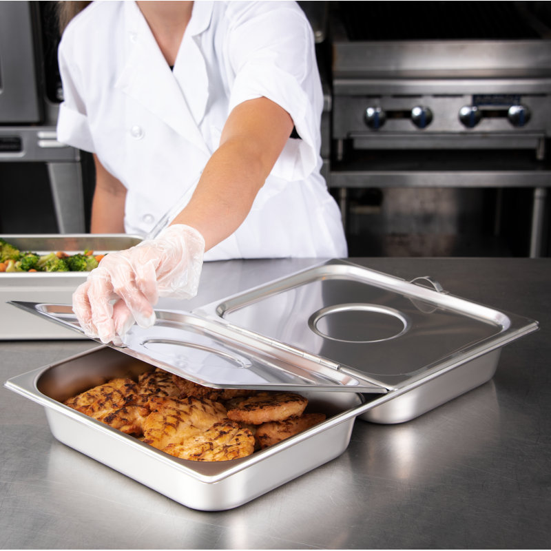 Carlisle Food Service Products DuraPan™ Rectangle Stainless Steel Food Storage Container