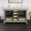 Meuble-lavabo double 48 po London-225845428
