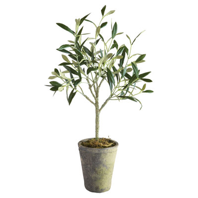 Faux Olive Tree Tree in Ceramic Pot