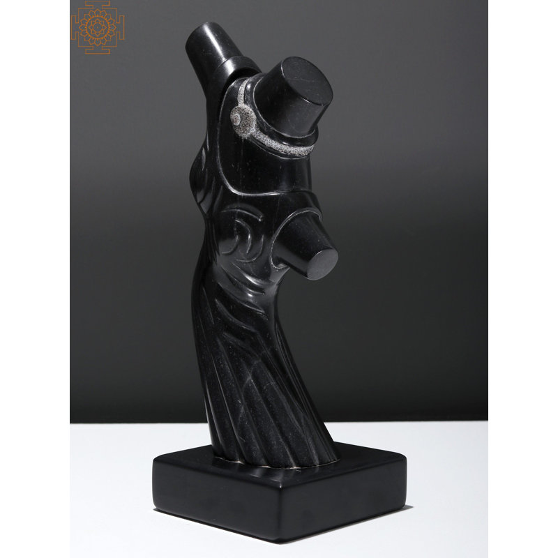 Statue de jardin en pierre noire Navreet Decor