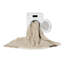Free Your Soul Hand Tufted Wool Area Rug in Cream/Brown-67115856