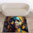 Modern Art-Inspired Soft Pile Printed Rug Featuring Vibrant Abstract Design Perfect for Adding a Stylish Touch to Any Living Room or Bedroom Decor-1929935653