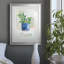 Origan en pot - Peinture sur toile encadrée-2069742871-2069742860