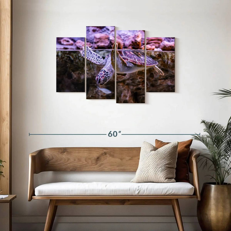 Brampt Turtle Aquarium, 27'' H x 43'' W