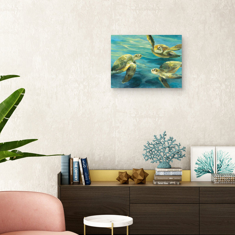 Sea Turtles - Wrapped Canvas Print Set
