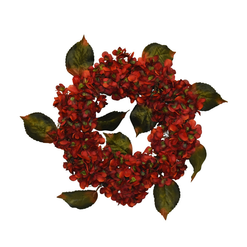 Couronne d'hortensia rétro 24 po