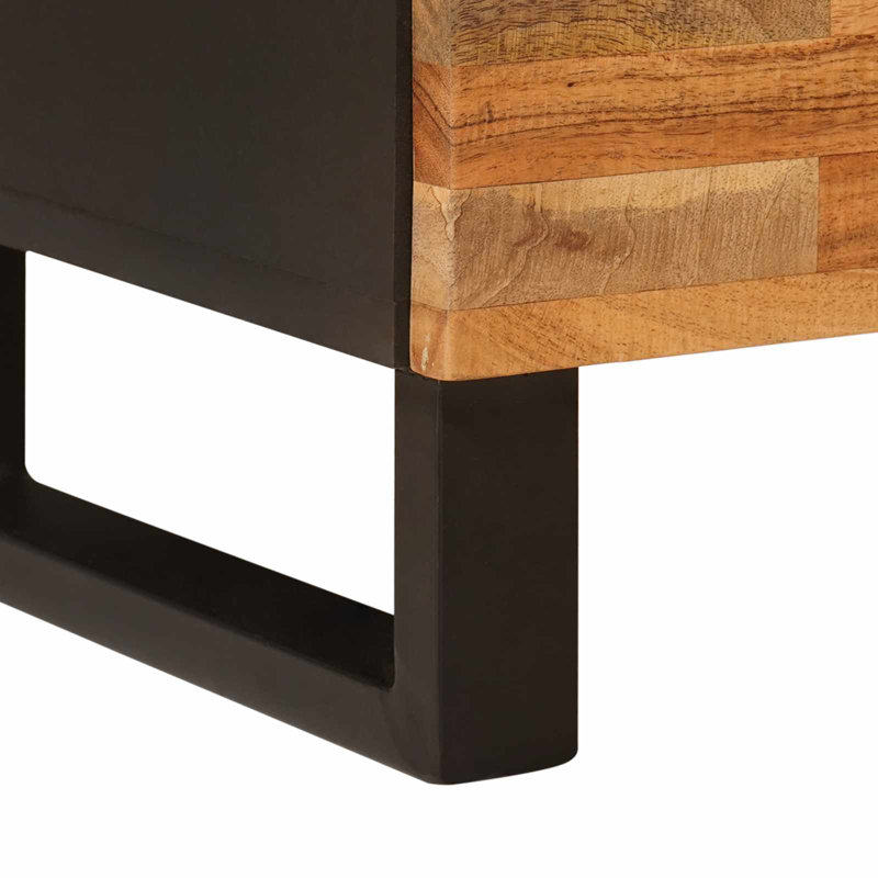 40cm W Solid Wood Bedside Table