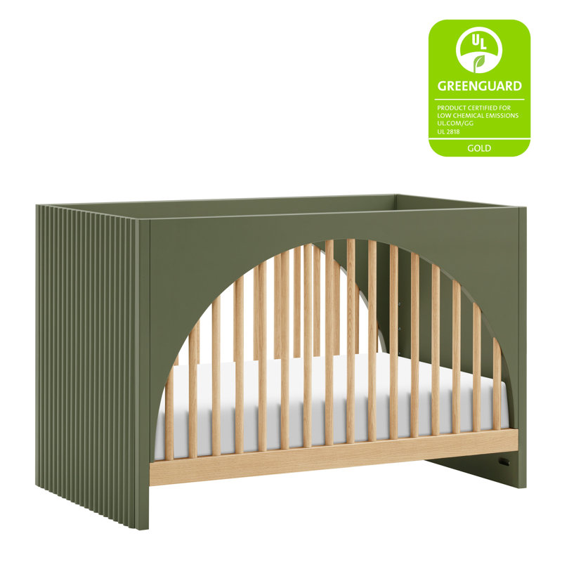 Moab 3-in-1 Convertible Crib, Green