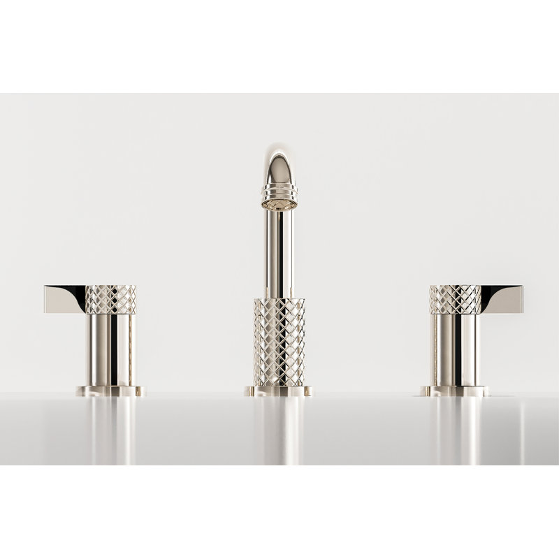 Tenerife™ Widespread Bathroom Faucet with Drain Assembly, Polished Nickel