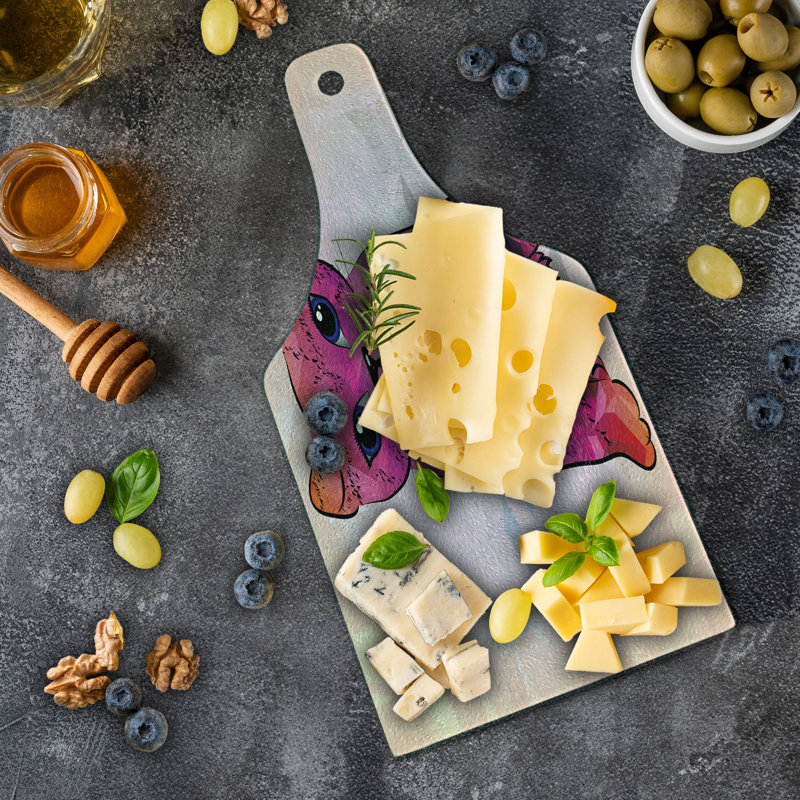 Planche à découper en verre trempé Ambesonne