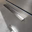 Grande commode Asti, 4 tiroirs profonds, gris métallique