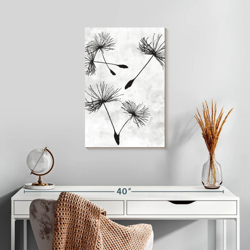 Harnek Dandelion Flight II, 24" H x 16" W