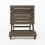 Chaises de salle à manger grises et pliantes grises en bois