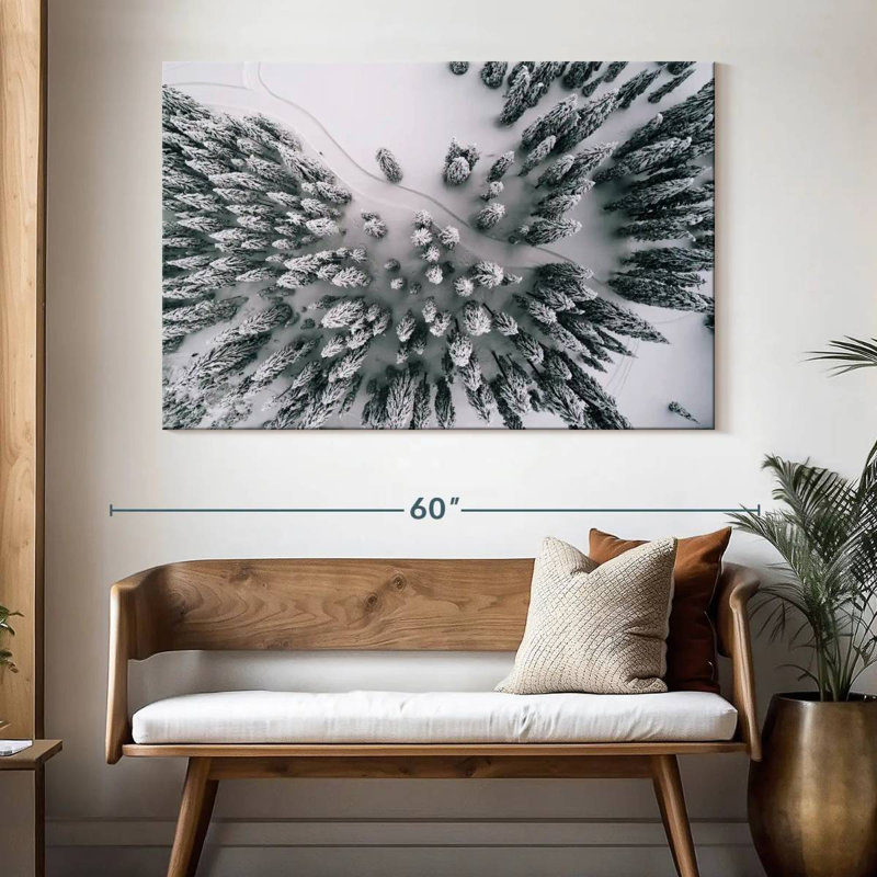 Alvord Forest Ski Trail, 34" H x 51" W