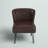 Euclid Faux Leather Chair With Metal Base-1978972597