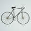 Black Metal Bike Home Wall Decor with Seat and Handles