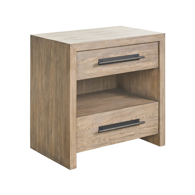 Dwell 2 - Drawer Nightstand, Brown