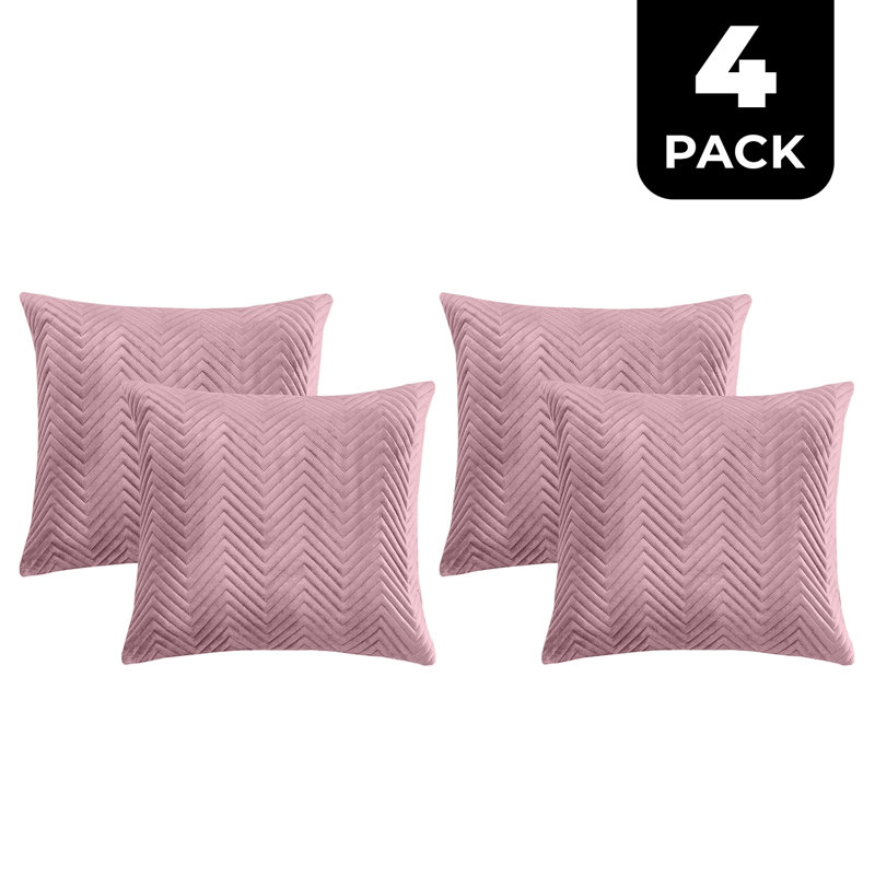 Square Cushion Cover, Pink