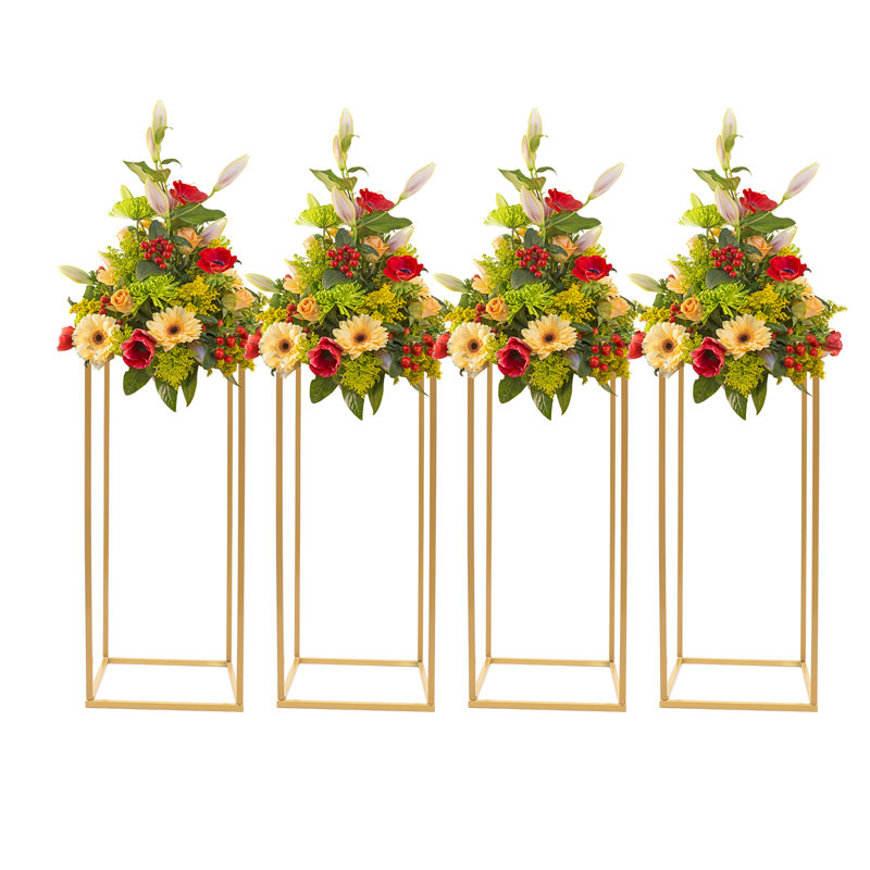23.62In Iron Wedding Flower Stand