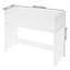 Table de bureau rectangulaire moderne 2 niveaux avec 2 tablettes ouvertes-1004233710