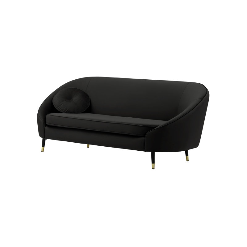Glencoe Sofa, 86cm H x 242cm W x 95cm D, 3, Black