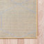 Tapis jaune à motif géométrique Debrodie-462047882