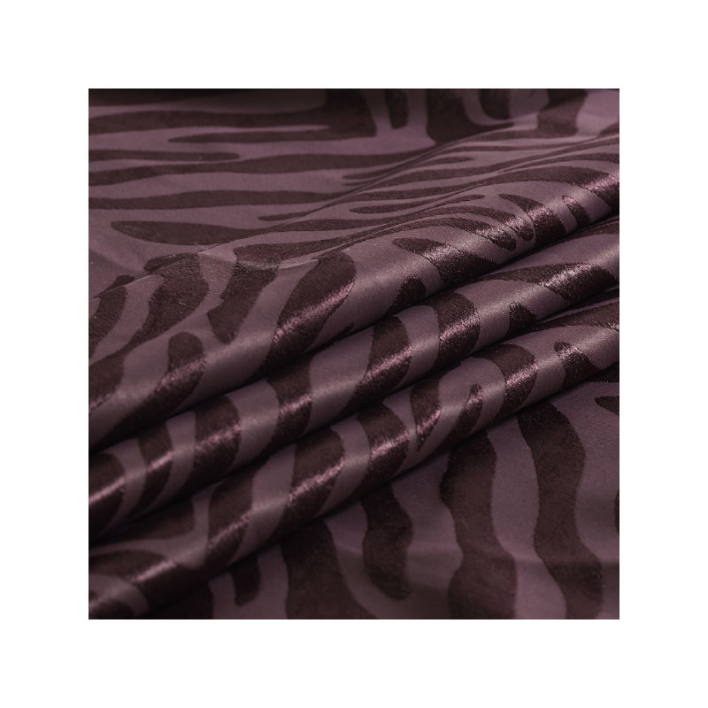 Panneau de rideau simple occultant et isolant avec œillets Safari, Mauve, l 52" x L 95"