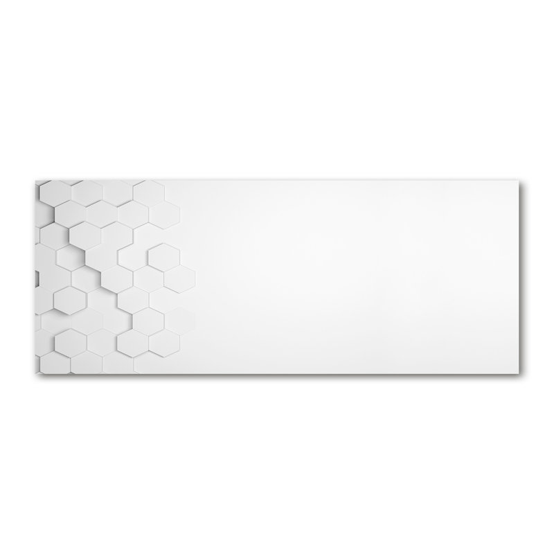 Hexagons Background - Wrapped Canvas Print