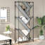 Brentford 180cm H x 79cm W Metal Geometric Bookcase-1201533484