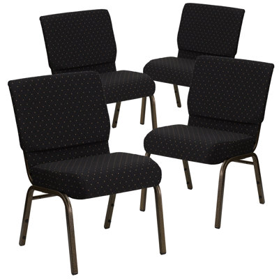 Maevis 21''W Stacking Church Chair