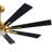 60'' 8-Blade Modern Farmhouse Large Room LED Windmill Ceiling Fan with Light and Remote-523643464