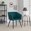 Fauteuil en velours de 20 po Sima-967128118