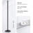 Smart RGB Floor Lamp With Bluetooth Control, 16 Million Colours, 3-Sided Lighting, Music Sync, Voice Assistant Compatible, Adjustable Brightness, Aluminum Base, Silicone Design