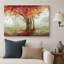 Automne, automne, "Érable orange dans la nature, paysage, grande impression sur toile encadrée"-99142284-99142285