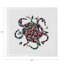 Ouroboros Cotton Blend Square Napkins-1605439064