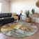 Machine Washable Indoor/Outdoor Claudian ACN1632 Gold Rug