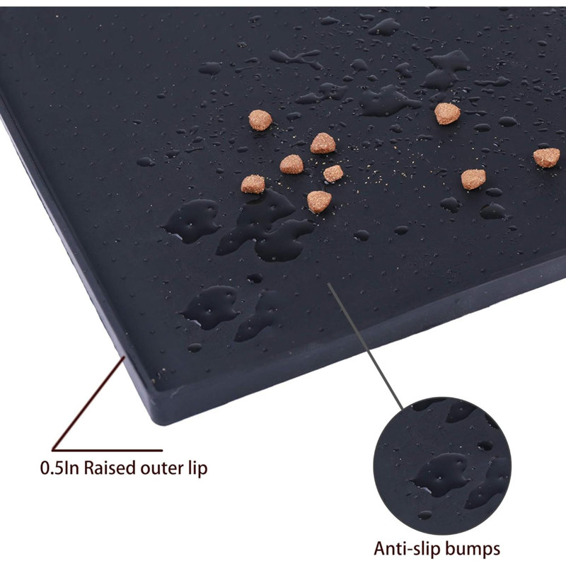 Anti-Skid Placemat, Black