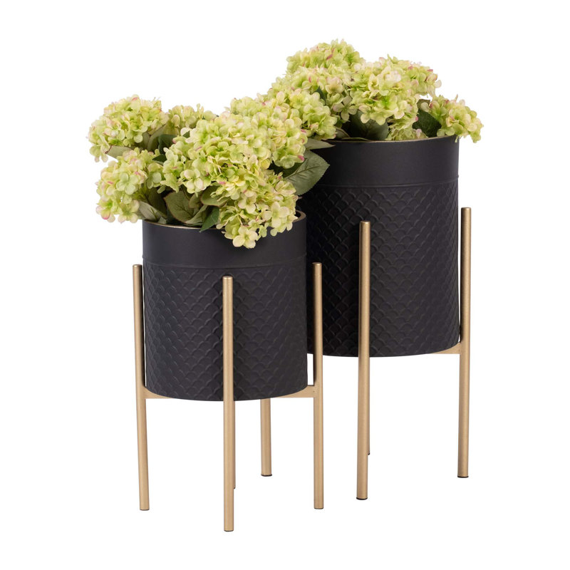 Support à fleurs polyvalent en métal avec une fabrication de haute qualité pour diverses plantes
